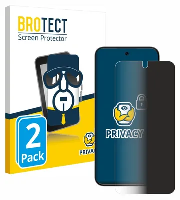 Produktbild von 2x BROTECT Sichtschutzfolie für ZTE Blade V70 Vita Anti-Spy Privacy Sichtschutz Blickschutz Folie Blaulicht-Schutz