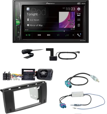 Produktbild von Pioneer DMH-A3300DAB USB DAB+ MP3 Digitalradio Einbauset für Mercedes R W251