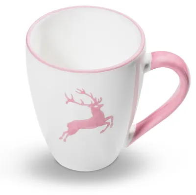 Obrázok produktu pre Gmundner Keramik Rosa Hirsch Hrnček na raňajky 0,3 l.