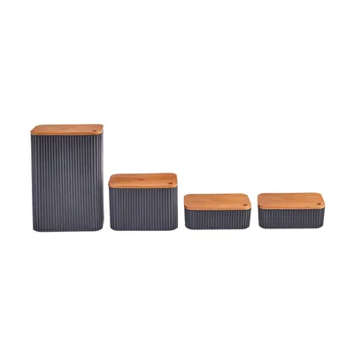 Zdjęcie produktu dla Karaca 8683650125693, Antracyt, Plastik, 4 szt.