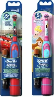Image de Brosse à dents à piles pour enfants DB5 Cars/Princess