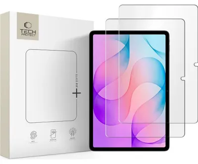 Produktbild von Gehärtetes Glas für Galaxy Tab S12 Plus, Tech-Protect Glass Fit Plus, 2 Stück