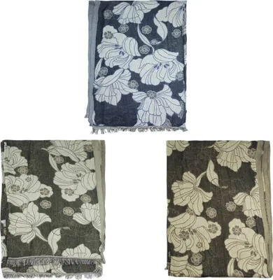 Produktbild von Sunsa Damen Schal/Herren Tuch Winter Halstuch Herrenschal XXL Tücher Geschenkideen Frauen/Männer 3er Set Pashmina Schultertuch Winterschal