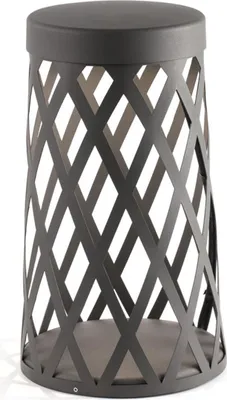 Produktbild von Faro 72312, Außensockel-/Pfostenbeleuchtung, Dunkles Grau, Aluminium, IP65, I, 10 W