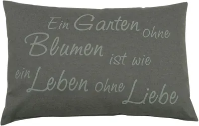 Produktbild von GO-DE Sprüchekissen 60 x 40 x 12 cm, beige