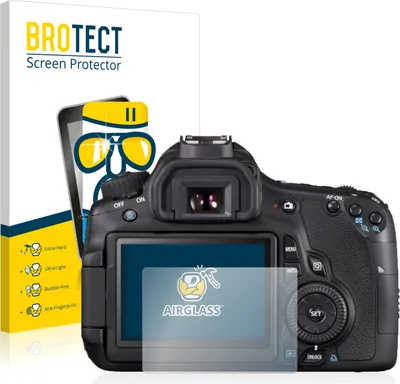 Produktbild von BROTECT Schutzglas für Canon EOS 650D Schutzfolie Panzer Folie Glas Display Schutz klar