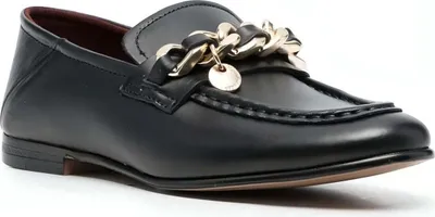 Produktbild von Tommy Hilfiger Damen Mokassins FW0FW06843 BDS Farbe: Schwarz Größe: 37