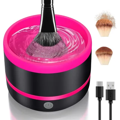 Produktbild von Elektrischer Pinselreiniger mit USB – Automatisches Makeup & Farb-Pinsel Reinigungsgerät, Schnell und Tiefenreinigung