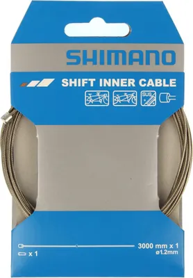 Zdjęcie produktu dla Shimano Y60030014 linka do zmiany biegów ze stali nierdzewnej 3000 mm pakowana