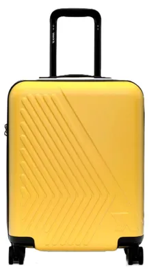 Produktbild von Trolley Kabine Eudoxie, Gelb, 100% Polycarbonat, 55 x 38 x 22 cm, 39 l, 4 Rollen Spinner, TSA-Verschluss