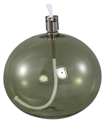 Produktbild von Grüne Glaslaterne – 15,5 x 23 cm