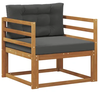 Produktbild von Saisonschlussverkauf -Outdoor Mittelsofa/Gartensofa 1 PC - Outdoor Sofa - CLORIS - modernes Design - Massivholz Akazie Natur - Gartensofas GermanyMöbel716494