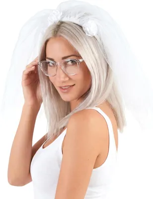 Immagine prodotto di Velo da sposa per addio al nubilato - Taglia unica
