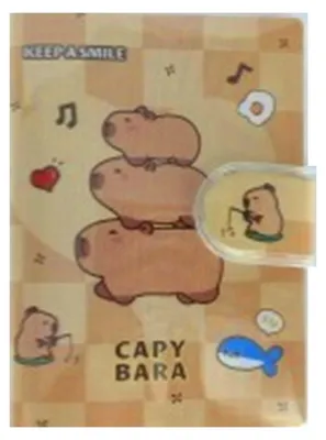 Image de Carnet Kapibara A7 avec fermeture, 70 pages