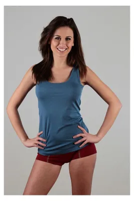 Produktbild von Basic Tanktop aus atmungsaktiver Baumwolle in Jersey-Qualität