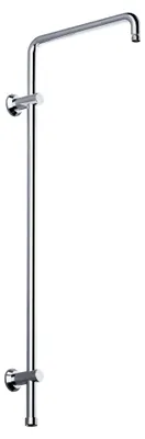 Obrázek produktu pro Ocelová sprchová tyč s variabilním upevněním na stěnu, pevná délka 92 cm