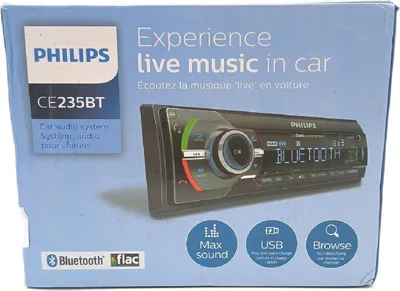 Produktbild von Philips Autoradio Car Stereo Unterhaltungselektronik phice235bt Bluetooth USB Anschluss Musik Empfang