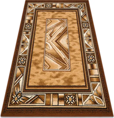 Produktbild von Teppich BCF Morad OPAL Rahmen, Klassisches - altgold beige 300x400 cm