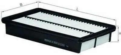 Produktbild von Luftfilter KNECHT LX 2632