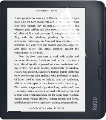 Produktbild von 2x Klarsichtfolie Displayschutz für Kobo Libra 2 2021 7 Zoll Displayfolie Kratzschutz