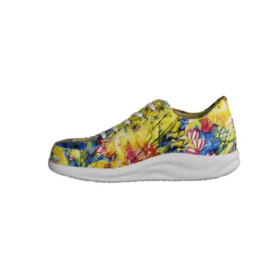 Immagine prodotto di Finn Comfort Hachiouji: comode scarpe stringate basse da donna in pelle, multicolore - Guida alle taglie Finn Comfort Marchi Finn Comfort Finnamic, giallo, pelle (codice articolo)