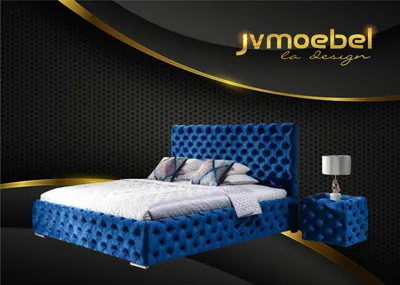 Immagine prodotto di Camera da letto Set Design Mobili Lusso Moderno Letti Chesterfield Verde 140x200