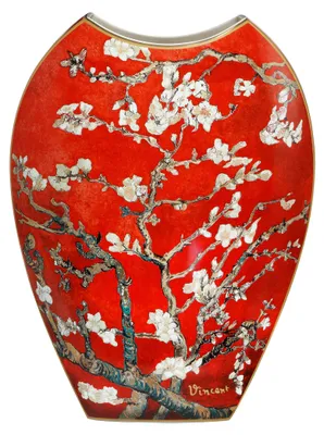 Produktbild von Goebel Vincent van Gogh - Mandelbaum rot Vase