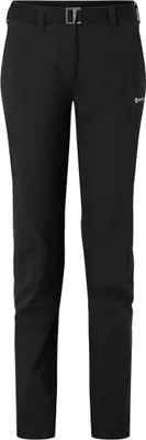 Immagine prodotto di Pantaloni Donna Terra Stretch Lite Gamba Reg, Uk10/S Regular, Nero (Nero) - Montane