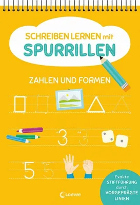 Obrázok produktu pre Schreiben lernen mit Spurrillen - Zahlen und Formen
