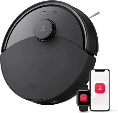 Image de Aspirateur robot - Nettoyeur robot - Aspirateur robot avec fonction de nettoyage des sols - Aspirateur automatique - Nettoyeur de sols