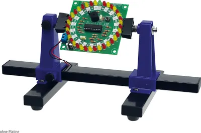 Obrázok produktu pre Držiak dosiek plošných spojov DAYTOOLS PH-200 | Robustný kovový a plastový držiak pre dosky plošných spojov s dĺžkou do 200 mm | Protišmykové gumové nožičky | Otočné pridržiavacie čeľuste | Upevnenie pomocou skrutiek s vrúbkovaným povrchom