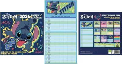 Produktbild von Lilo & Stitch Wandkalender  Wandkalender 2026 multicolor Standard