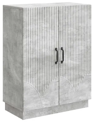 Produktbild von vidaXL Sideboard Betongrau 66 x 34,5 x 87 cm Holzwerkstoff