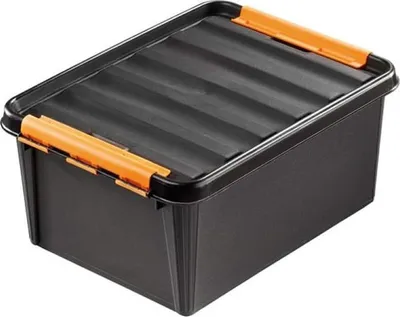 Productafbeelding van SmartStore Opbergbox Pro 31L met deksel, 31 liter, 50 x 39 x 26 cm, zwart