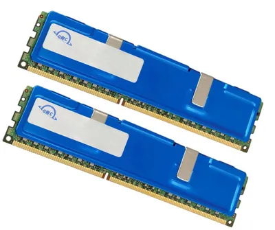 Obrázek produktu pro OWC OWC1333D3X9M032, 32 GB, 2 x 16 GB, DDR3, 1333 MHz, 240-pin DIMM, Černá, Modrá, Zlato