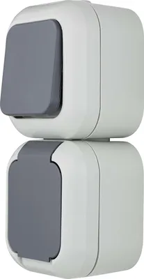 Produktbild von REV 005536, Grau, IP44, 250 V, 16 A, 1 Stück(e)