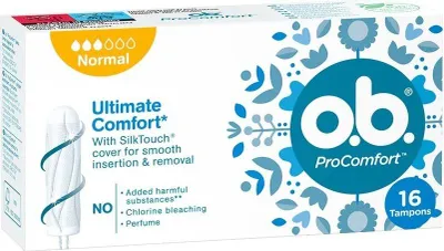 Produktbild von JOHNSON OB ProComfort Tampons NORMAL 16 Stück