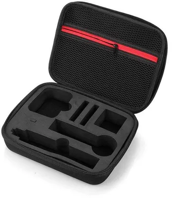 Produktbild von Mediumpellicase für Actionkamera, schwarz, schutzfalle, schuimpled, tragbar