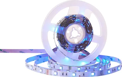 Produktbild von BELIANI LED-Streifen Bunt 16 Farben RGB 5 m mit Fernbedienung Selbstklebend Wassserdicht IP20 KIKORI