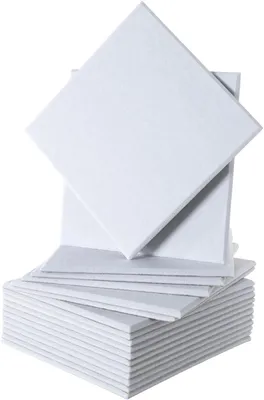 Zdjęcie produktu dla Panele akustyczne, samoprzylepne, pochłaniające dźwięk, BIAŁE