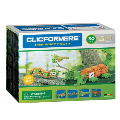Produktbild von Clicformers-Bauset - Insekten, 30 Teile