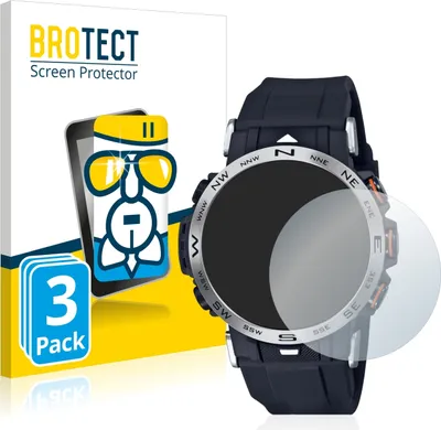 Produktbild von 3x BROTECT Schutzglas für Casio Pro Trek PRW-30-1AER Schutzfolie Panzer Folie Glas Display Schutz klar
