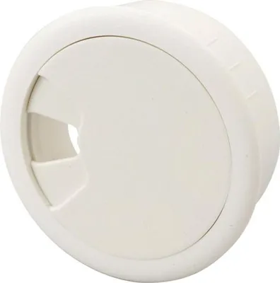 Immagine prodotto di Pressacavo ABS bianco, 72 x 60 x 21 mm