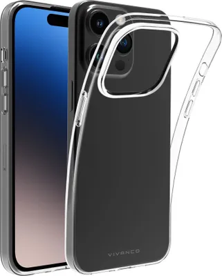 Produktbild von Super Slim Cover für iPhone 15 Pro, transparent (63903) Handyhülle