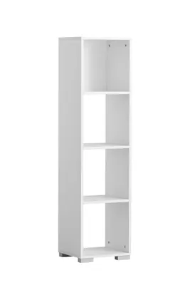 Produktbild von Möbelpartner Aktenregal Fox | HxBxT 143x36x33cm | 4 Fächern | Weiß
