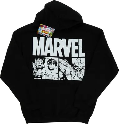 Produktbild von Marvel - Kapuzenpullover für Herren BI2439 (M) (Schwarz)