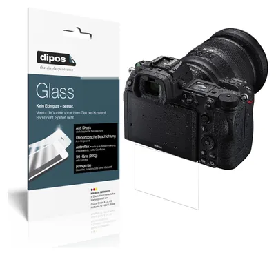 Obrázok produktu pre 1x ochranná fólia pre Nikon Z6 II matná - Anti-Shock 9H fólia dipos Glass plastové sklo