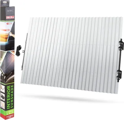 Produktbild von Sonnenschutzrollo Auto - Frontscheibe Sonnenschutz Einziehbare Rollo Saugnapf UV Schutz - 150 x 70 x 6 cm - Sonnenblende - kann gekürzt werden!