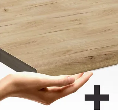 Produktbild von Geschirrspülblende R-Line, Fronttür für Geschirrspüler, Weiß Landhaus, 45 cm, AP Eiche