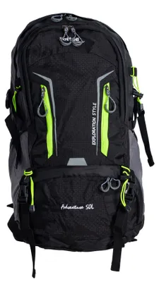 Image de Sac à dos Trekking Expedition Noir UNICA